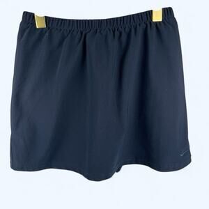 Nike DriFit Skort Tennis Golf Running Navy Blue Size M (8/10)